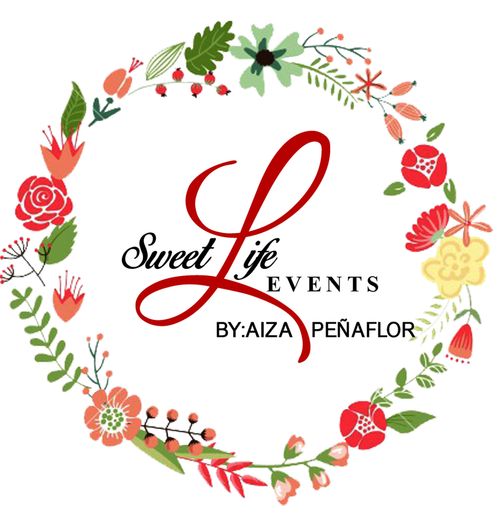 Sweet Life Events By: Aiza Peñaflor Logo