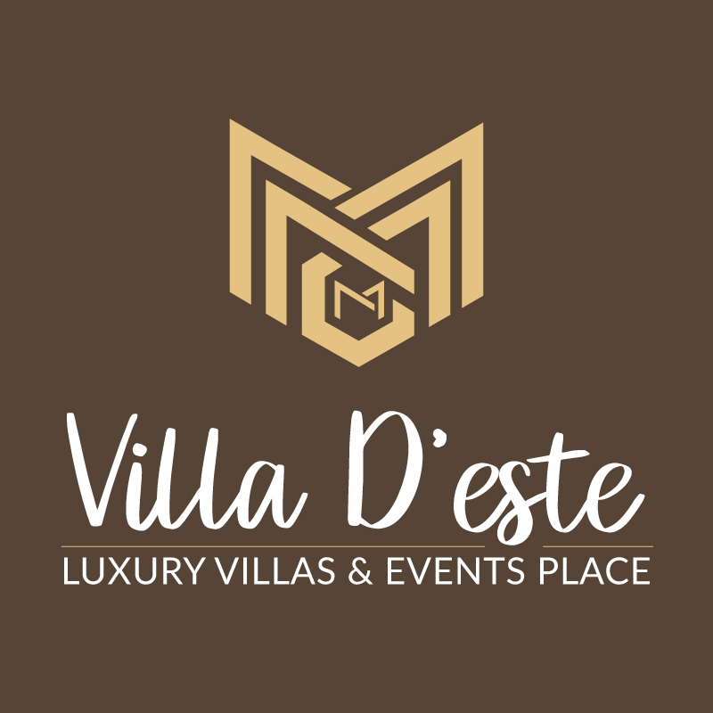 Villa D’ Este Luxury Villas and Events Place Logo