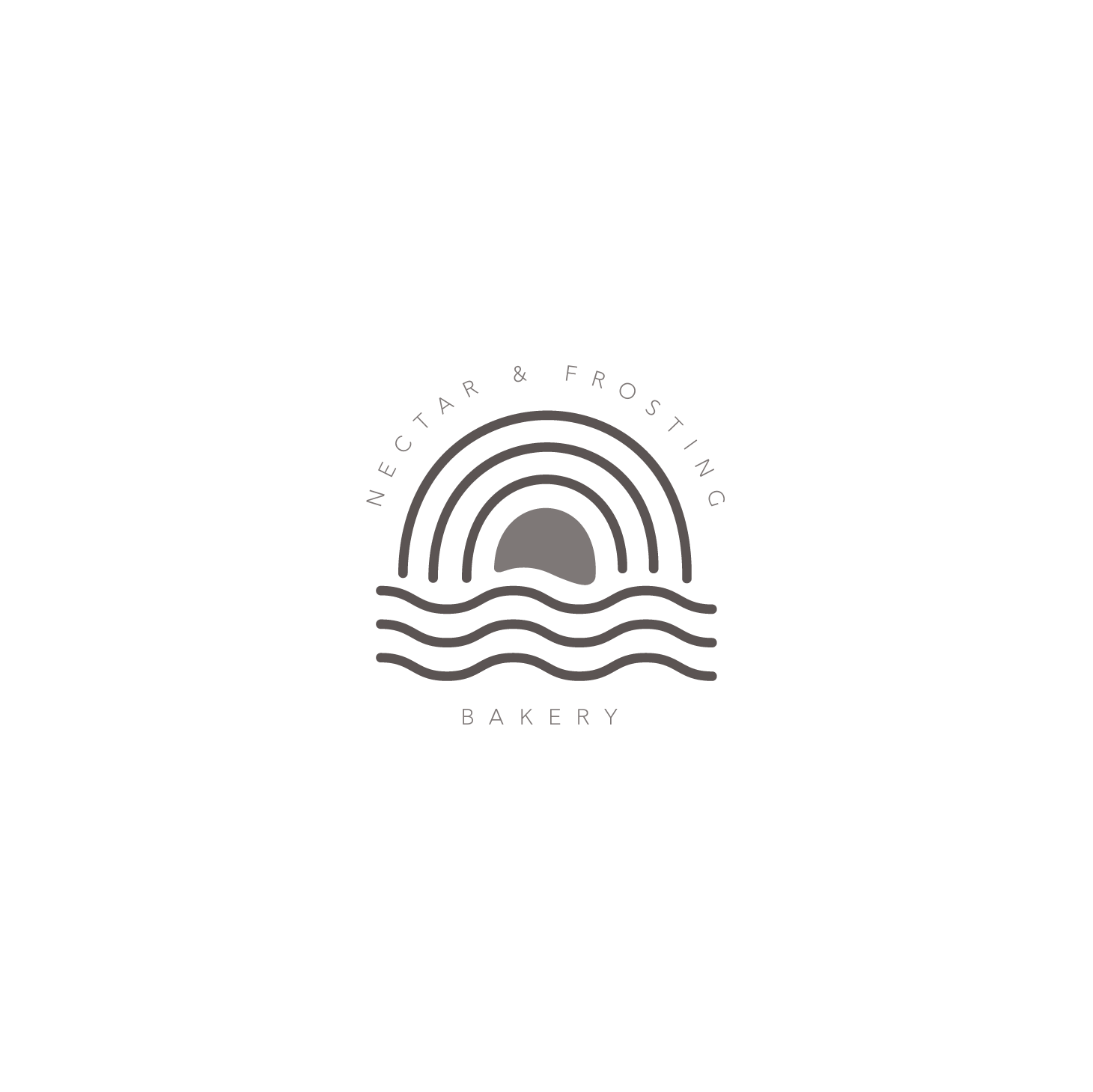 Nectar & Frosting Bakery Logo