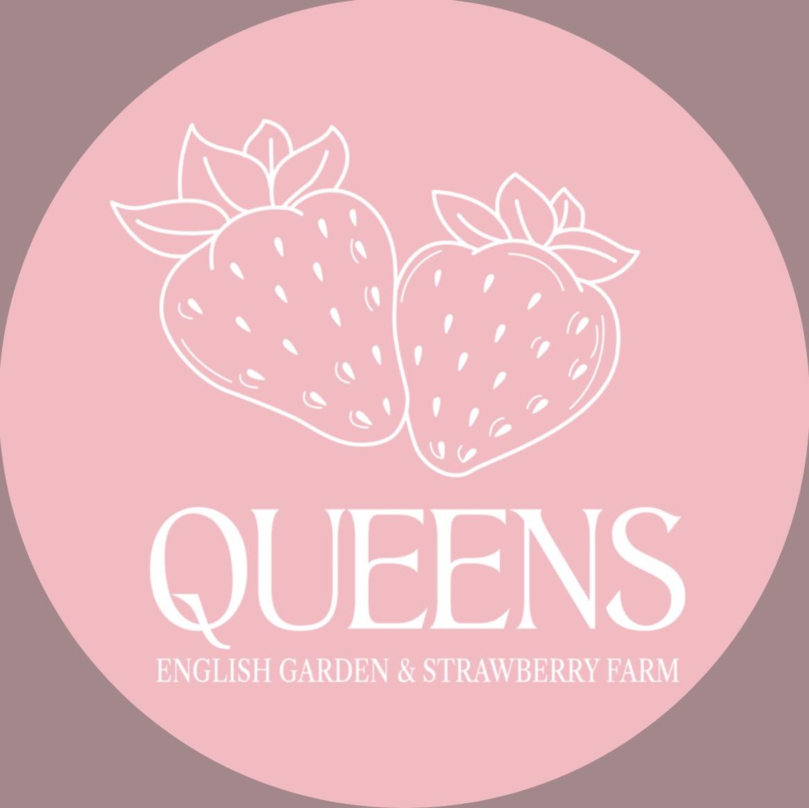 Queens Garden and Strawberry Farm Logo